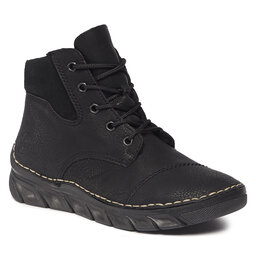 Rieker Čizme Rieker 55000-00 Schwarz / Schwarz 00