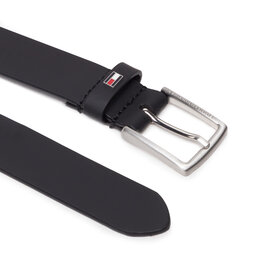 

Дитячий пояс Tommy Hilfiger Leather Belt AM0AM08738 BDS, Чорний