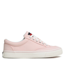Tommy Jeans Sneakers aus Stoff Tommy Jeans Lace Up Nylon EN0EN02157 Rosa
