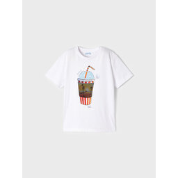 Mayoral Mayoral Camiseta 3014 Blanco Regular Fit