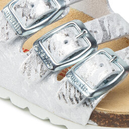 

Шльопанці Superfit 1-800113-9010 M Weiss/Silber, Срібний