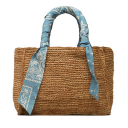 Manebi Geantă Manebi Sunset Bag Small V 3.7 AA Tan W Bandana