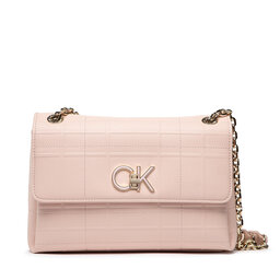 Calvin Klein Handtasche Calvin Klein Re-Lock Ew Conv Xbody Quilt K60K609682 Spring Rose TER