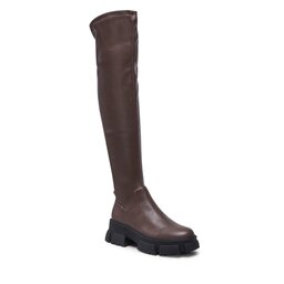 Steve Madden Overknees Steve Madden Riveredge SM19000012-02002-02C Dark Taupe