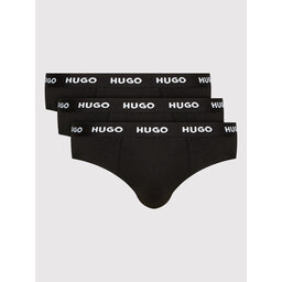HUGO Hugo Σετ σλιπ 3 τμχ. 50469763 Μαύρο