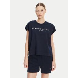 Tommy Hilfiger Tommy Hilfiger Camiseta WW0WW46113 Azul marino Regular Fit