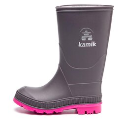

Гумові чоботи Kamik Stomp EK6149 Chercoal Magenta, Сірий