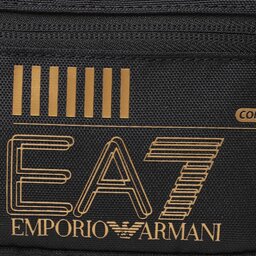 

Сумка на пояс EA7 Emporio Armani 245082 CC940 26121 Black/Gold Logo, Чорний