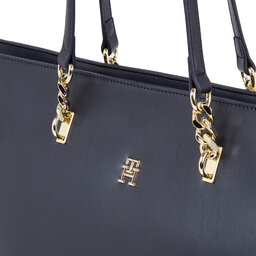 

Сумка Tommy Hilfiger Th Refined Tote AW0AW16112 Space Blue DW6, Cиній