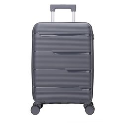 Semi Line Самолетен куфар за ръчен багаж Semi Line T5898-1 Сив