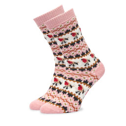 Barbour Lange Socken Barbour Robin Fair Isle LSO0077PI11 Hellrosa