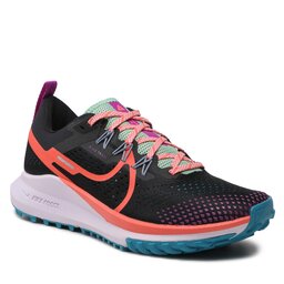 Nike Cipő Nike React Pegasus Trail 4 DJ6158 003 Black/Magic Ember/Vivid Purple
