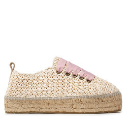 

Еспадрильї Manebi Sneakers D V 2.1 E0 Cream Net Raffia, Бежевий