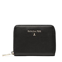 Patrizia Pepe Голям дамски портфейл Patrizia Pepe CQ8512/L001 K103 Черен