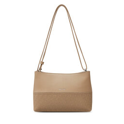 Calvin Klein Torebka Calvin Klein Ck Mixmedia Convertible Bag_Mono K60K613170 Beżowy