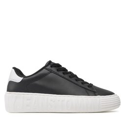 

Снікерcи Tommy Jeans New Cupsole Leather EN0EN02137 Black 0GJ, Чорний