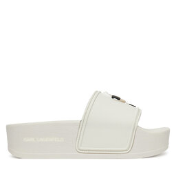 KARL LAGERFELD Klapki KARL LAGERFELD Kondo Maxi KL80805A Biały