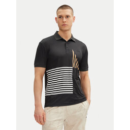 BOSS BOSS Polo marškinėliai Paddy Striped C1 50539506 Juoda Regular Fit