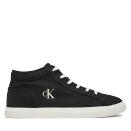 Calvin Klein Jeans Sneakers Calvin Klein Jeans Ess Vulc Mid Mg Canvas YM0YM01210 Negru