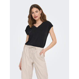 ONLY ONLY Póló Free 15287041 Fekete Regular Fit
