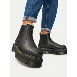 Dr. Martens Klassische Stiefeletten Dr. Martens 2976 Quad Fl 25635001 Schwarz