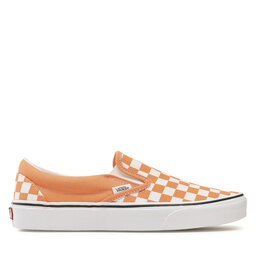 

Кросівки Vans Classic Slip-On VN0A33TB9HL1 (Chkrbrd)Cadmiumorngtrwht, Оранжевий