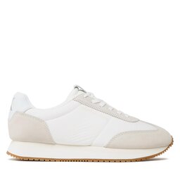 

Снікерcи Calvin Klein Jeans Retro Runner Wingtip Mix YM0YM00620 White/Creamy White 0K6, Білий