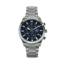 Casio Zegarek Casio Edifice Sapphire Chronograph EFB-710D-2AVUEF Srebrny