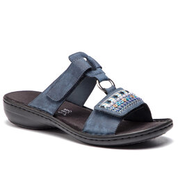 Rieker Παντόφλες Rieker 608P6-14 Blau