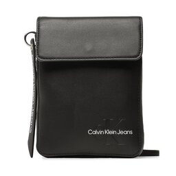 Calvin Klein Jeans Etui pentru telefon Calvin Klein Jeans Sculpted N/S Phone Xbody Tag K60K610608 BDS