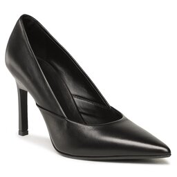 Calvin Klein Talons aiguilles Calvin Klein Geo Striletto Pump 90Hh HW0HW01769 Ck Black BEH