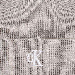 

Шапкa Calvin Klein Jeans Archive Logo Beanie K60K611255 Porpoise PEE, Сірий