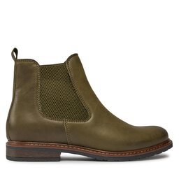Tamaris Kotníková obuv s elastickým prvkem Tamaris 1-25056-41 Zelená