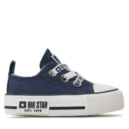 Big Star Shoes Trampki Big Star Shoes KK374050 Granatowy