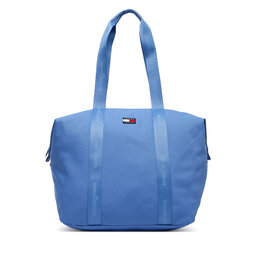 Tommy Jeans Handtasche Tommy Jeans Tjw Ess Daily Tote AW0AW19039 Blau
