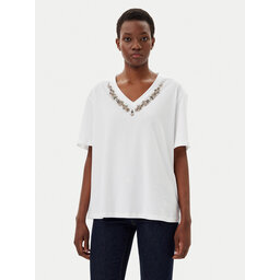 Liu Jo Liu Jo Camiseta WA5146 JS923 Blanco Regular Fit