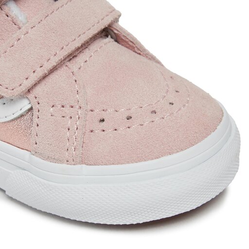 Vans rose gold sk8-hi reissue trainers on sale