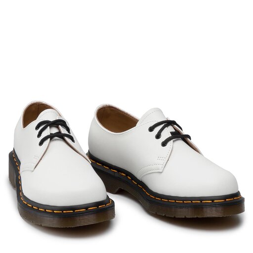 White Dr Martens Blancas Plataforma Martens 1461 Dr Martens