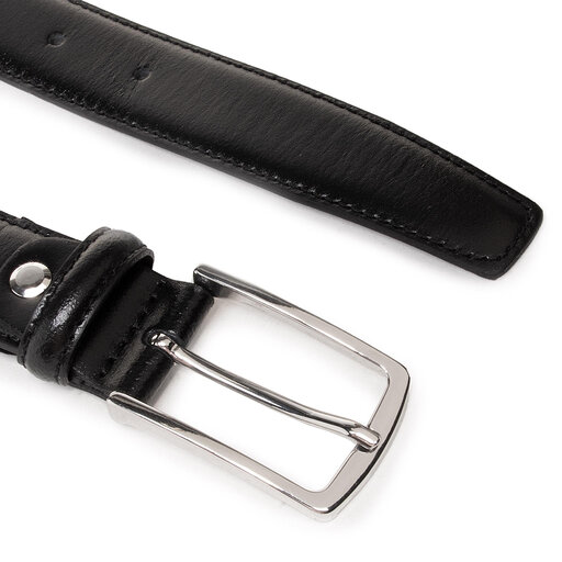 JACK & JONES leren riem JACCHRISTOPHER zwart