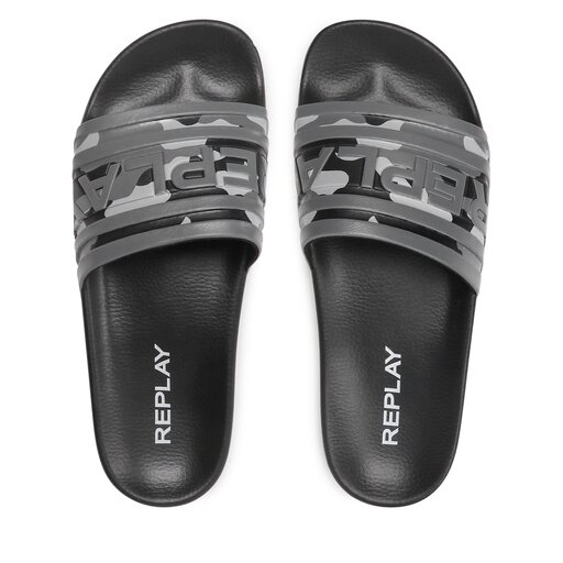 Chanclas Replay Up Stripe GMF1A .000.C0039S Camo Grey 2139