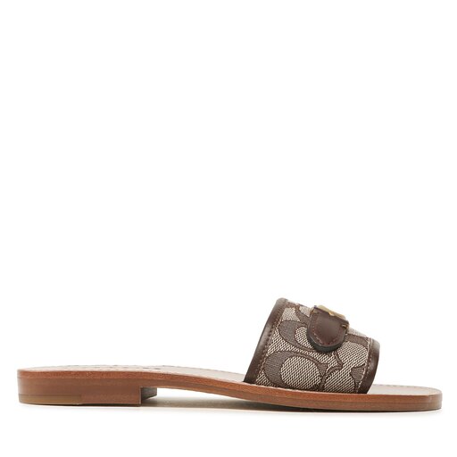 Šlepetės Coach Ina Jacquard Sandal CI202 Ruda | eavalyne.lt