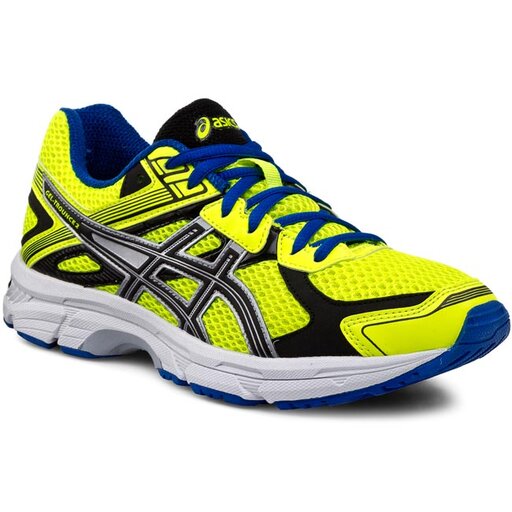 Scarpe Asics Gel Trounce 2 T4D0N Flash Yellow Black Blue escarpe