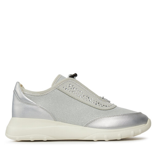 Geox silver sneakers deals