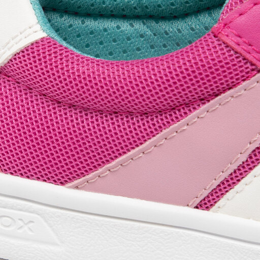 Sneakersy Geox J Djrock G. B J154MB 01454 C8002 S Różowy