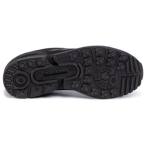 Снікерcи adidas Zx Flux J S82695 Чорний | evzuttya.com.ua