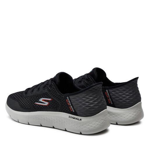 プロテック④ Снікерcи Skechers Go Walk Flex-New World 216505/BKOR Чорний