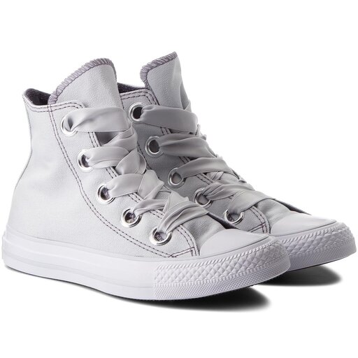 Trampki Converse Ctas Big Eyelets Hi 559918C Szary eobuwie .pl