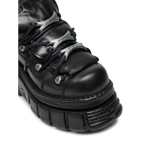 Sneakersy NEW ROCK M-106-S29 Czarny | eobuwie.com.pl