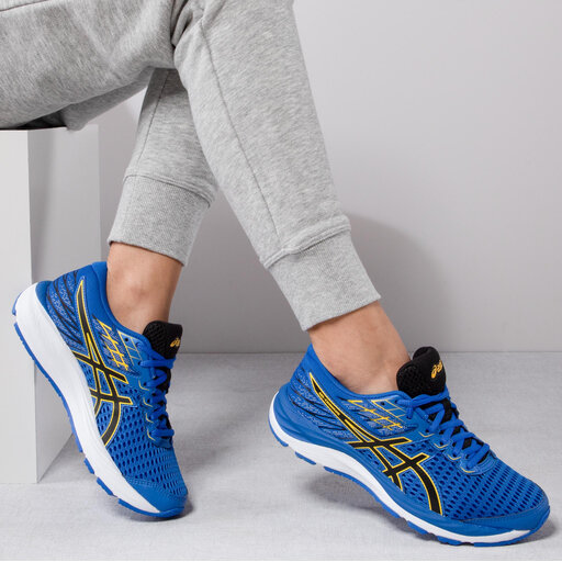Laufschuhe Asics Gel Cumulus 21 GS 1014A069 Blau