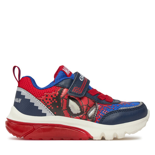 Geox red trainers new arrivals